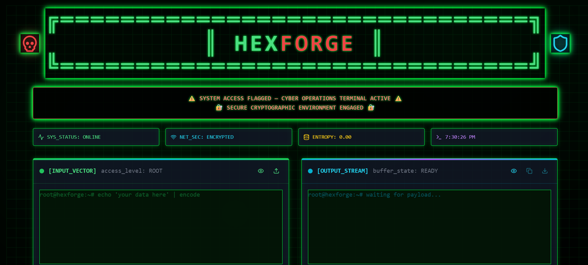 HexForge: The Ultimate Browser-Based Cyber Utility Tool